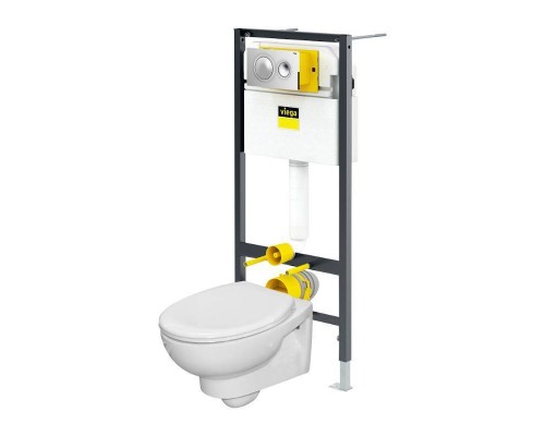 Комплект Viega Prevista 792855 + Hatria Erika Pro YXBS01 + сиденье SoftClose Y1XG01