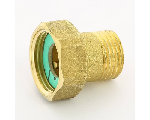 Соединение с накидной гайкой НВ Uni-Fitt 1/2" x 3/4" с плоской прокладкой Соединение с накидной гайкой НВ Uni-Fitt 1/2" x 3/4" с плоской прокладкой