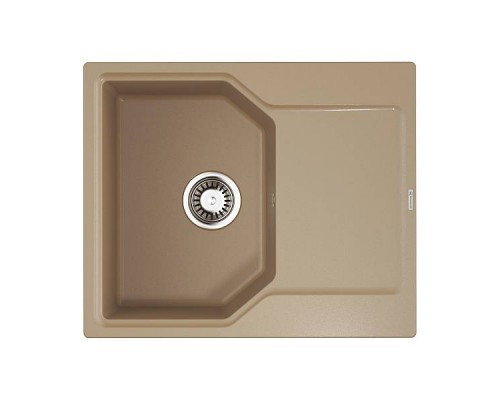 Omoikiri Yonaka 61-CA Кухонная мойка Artgranit 61,5x51 см, цвет: карамель 4993635