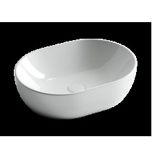 Ceramica Nova Element Умывальник чаша накладная овальная 48х35 см, цвет белый CN6019