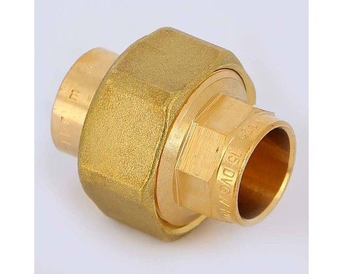 Разъемное соединение пайка-пайка с плоской прокладкой VIEGA 15