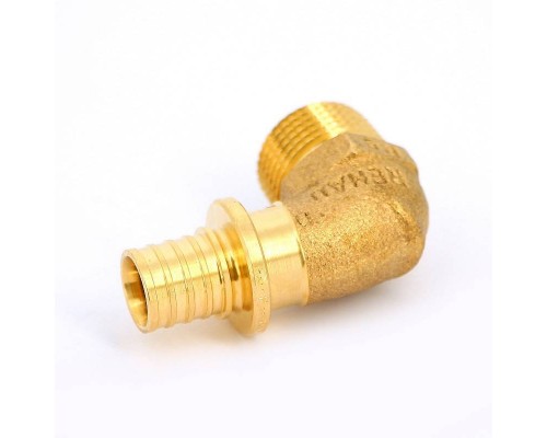 Угол надвижной Н бронзовый REHAU 16x1/2"