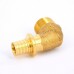 Угол надвижной Н бронзовый REHAU 16x1/2"