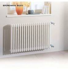 Радиатор TESI 2,  H 2500, 14 секций, подключение 26 (1/2" вентиль снизу), цвет 10 (черный)
