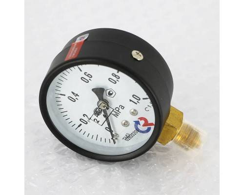 Манометр Росма ТМ-310 P.00 63/10 (1/4", 0-10 бар, 1,5) радиальный