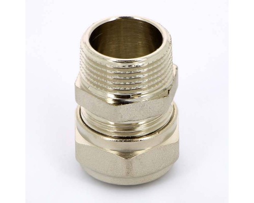 Муфта обжим-Н никелированная UNI-FITT 20х3/4" Муфта обжим-Н никелированная UNI-FITT 20х3/4"