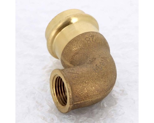 Угол пресс-В бронза Sanpress VIEGA 28x1/2