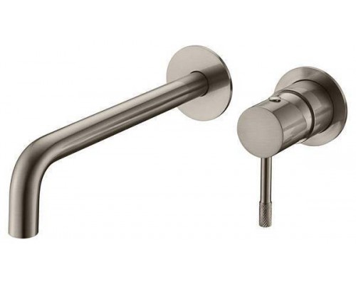 Boheme Uno Смеситель для раковины из стены, цвет: nickel brush 465-NB