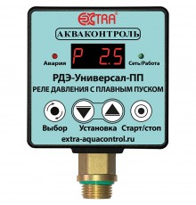 Реле давления EXTRA Акваконтроль воды электронное с пл пуск/насоса РДЭ-Универсал-10-3,3-ПП