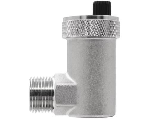 Воздухоотводчик VIEIR угл. 1/2" никель PF505 (100/1)
