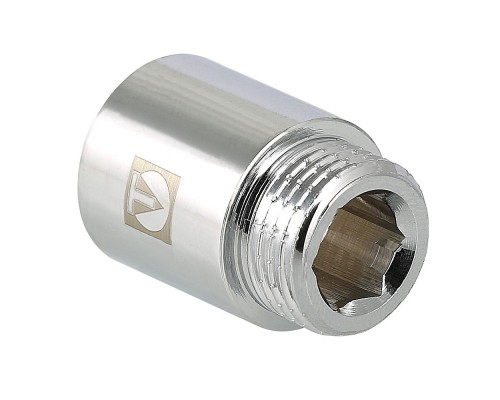 Удлинитель хромированный Valtec 1"x100мм ВР-НР VTr.198.C.06100