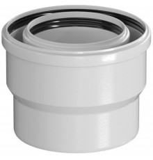 Переходник полипропиленовый BAXI с 100/150 мм на 110/160 мм