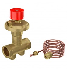 Клапан балансировочный Giacomini R206AY103 ручной/компактный DN15 1/2" ВР, PN16, Kvs-0.8 м3/ч