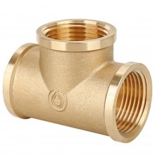 Тройник Gappo ВР-ВР-ВР латунный 2"