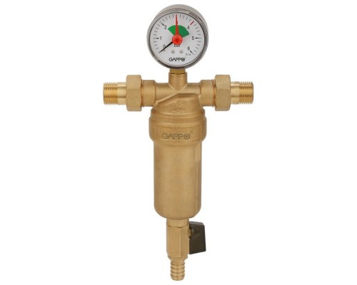 Фильтр Gappo промывной для горячей воды 1"
