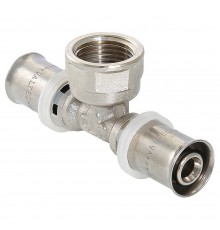 Пресс-тройник с ВР 26*1/2" внутренняя резьба (Valtec) VTm.232