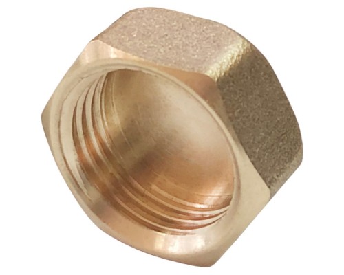 Заглушка ВР внутренняя резьба 3/4" (VALFEX ВР 3/4") уп 10 шт