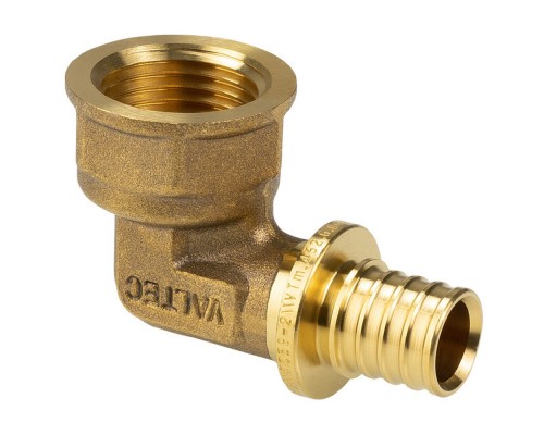 Угольник надвижной с переходом на вн.р. 16(2,2) х 1/2" VTm.452.G.001604 (Valtec)