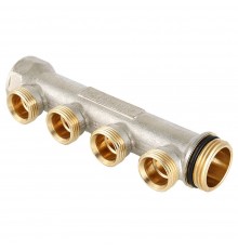 Коллектор наружная резьба 4 выхода 1" * 3/4" (VTc.500.NE) (Valtec)