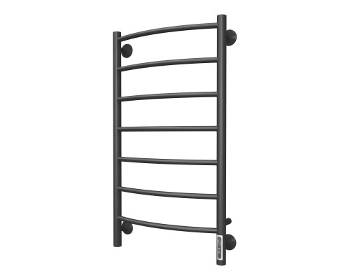 Полотенцесушитель Royal Thermo Classic black П7 500х800 электро (new встроен. диммер)