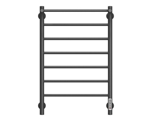 Полотенцесушитель Royal Thermo Classic black П7 500х800 электро (new встроен. диммер)