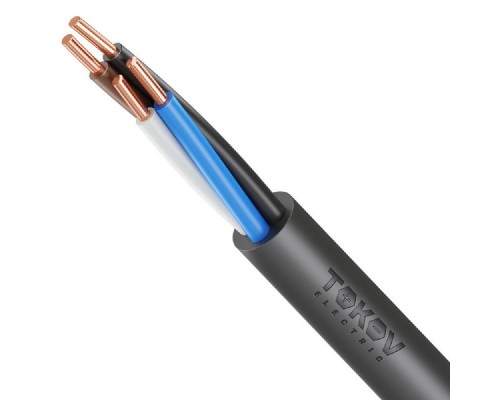 Кабель TOKOV ELECTRIC ВВГнг(А)-LS 4х1.5 ОК (N) 0.66кВ (м) УТ000028402