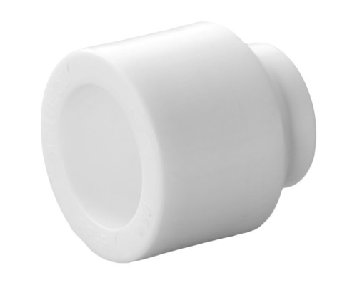 Муфта переходная полипропиленовая PPRC 50х25, белая (уп. 40 шт)
