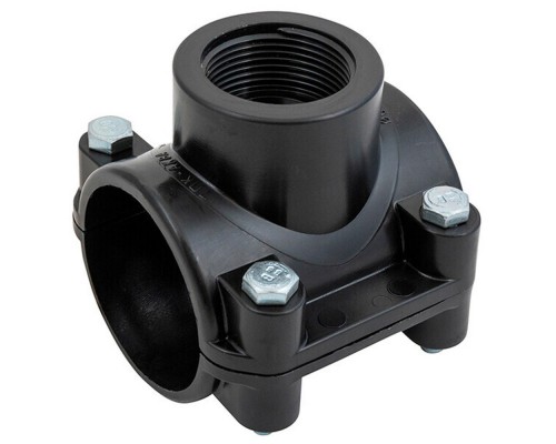 Седелка ПНД компрессионная ВР 160*2" внутренняя резьба