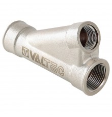 Тройник косой для гильзы под погружной датчик 1"х1/2" Никель (VTr.136)