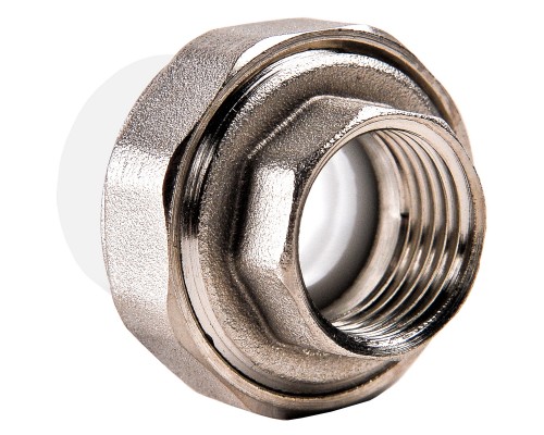 Муфта комбинированная полипропиленовая разъемная PPRC ВР 32х1" РВК внутренняя резьба, белая