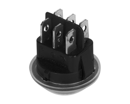 Переключатель трёхпозиционный MR3-231-R6-BBWW (черный матовый)