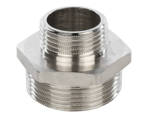 Ниппель НН переходной никелированный 1"1/2X1 SFT-0004-001121 STOUT