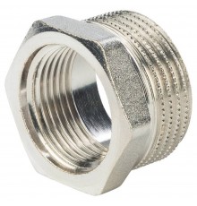 Футорка STOUT никелированная 1"х3/4"