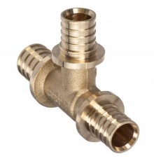 Тройник переходной 16х20х16 латунь акс.