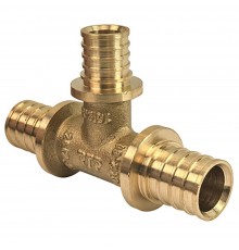 Тройник переходной 20х16х20 латунь акс.