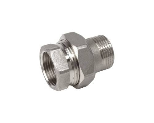 Фитинг прямой Giacomini с отводом, ВР 3/4", R18X004 Фитинг прямой Giacomini с отводом, ВР 3/4", R18X004