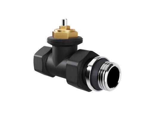 Набор термостатический прямой Royal Thermo Design 1/2"М30х1,5 (Черный)
