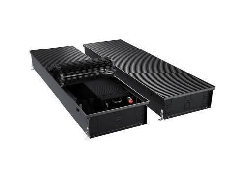 Конвектор внутрипольный Royal Thermo ATRIUM TURBO-150/400/2500-DG-U-BL