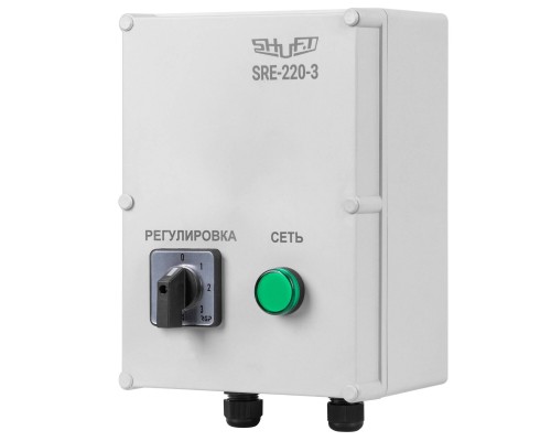 Регулятор 5-ступенчатый SHUFT SRE-E-1,5 (1,5А, 230В) Регулятор 5-ступенчатый SHUFT SRE-E-1,5 (1,5А, 230В)
