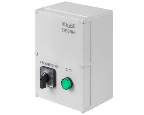 Регулятор 5-ступенчатый SHUFT SRE-E-1,5 (1,5А, 230В) Регулятор 5-ступенчатый SHUFT SRE-E-1,5 (1,5А, 230В)
