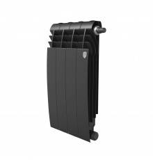 Радиатор биметаллический Royal Thermo BILINER B 500 Чёрный - 4 секц.