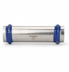 Муфта VARMEGA двухраструбная Inox Press надвижная 15x15