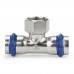 Тройник VARMEGA раструбный Inox Press ВР 22x1/2"x22