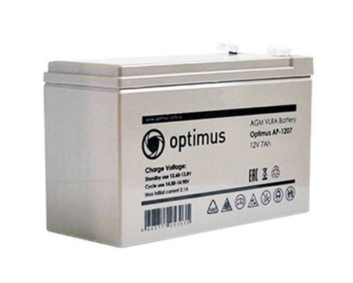 Аккумулятор резервный ZONT АP 1207 Optimus 7A/h Аккумулятор резервный ZONT АP 1207 Optimus 7A/h