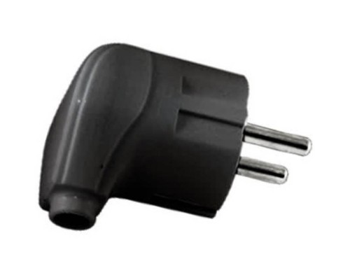 Вилка TDM ELECTRIC Народная угловая с/з 16А 250В, черный