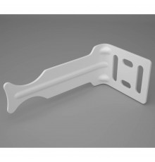 Комплект кронштейнов угловых для радиатора отопления (белый)