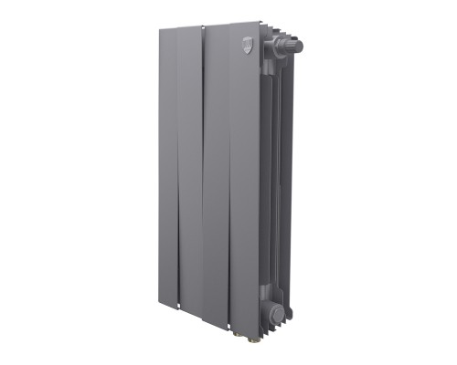 Радиатор биметаллический Royal Thermo PianoForte 500 Серебристый VR80 - 4 секц.