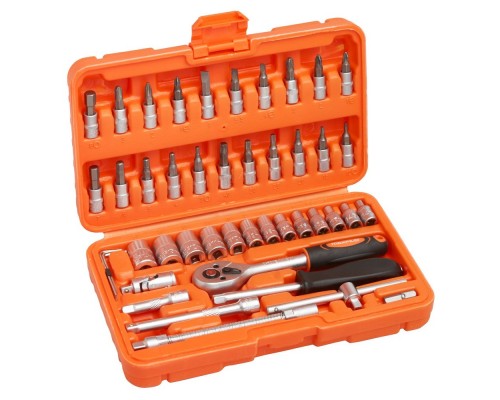 Набор инструментов PIT MaxPiler MXT-46-SET (46 предметов, 1/2" и 1/4", CrV) Набор инструментов PIT MaxPiler MXT-46-SET (46 предметов, 1/2" и 1/4", CrV)