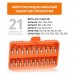 Набор инструментов PIT MaxPiler MXT-46-SET (46 предметов, 1/2" и 1/4", CrV)