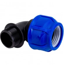 Отвод компрессионный с наружной резьбой 50х1 1/2" (Valfex) (20/5)